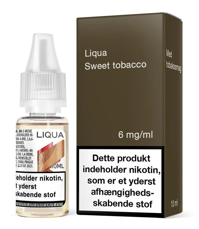 10ml Liqua Sweet Tobacco 6mg/ml