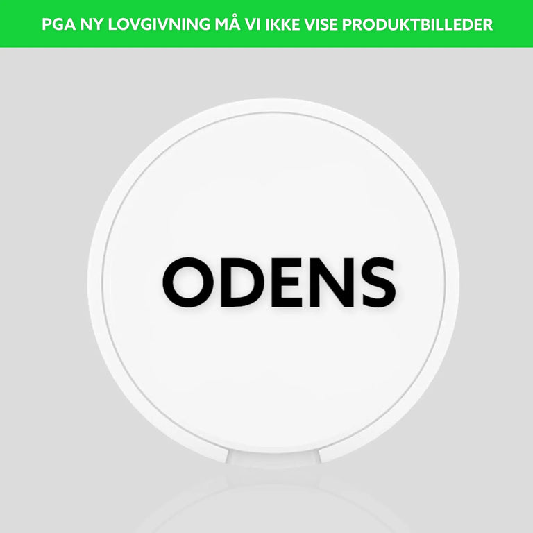 ODENS COLD EXTREME WHITE DRY CHEWING BAG